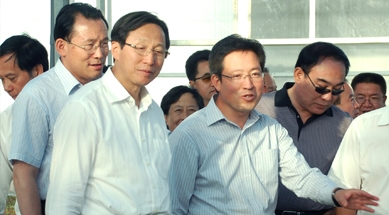 農(nóng)業(yè)農(nóng)村部黨組書記、部長韓長賦視察我公司
